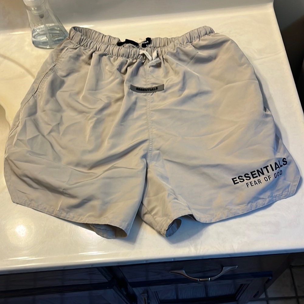 Essentials fear of god shorts